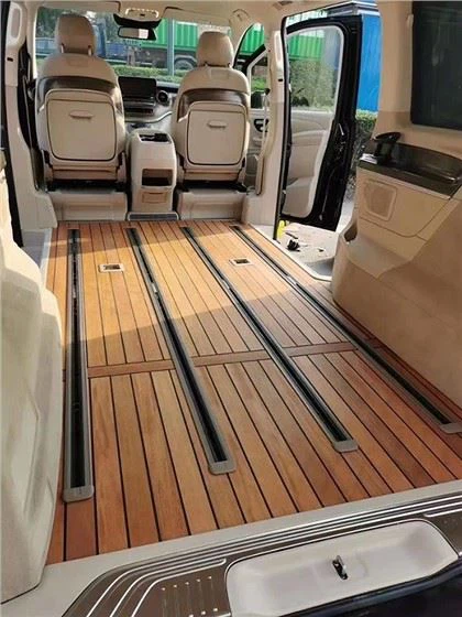 ヴァン修理注文装飾のための車の防水チーク材のフロアー リング