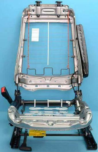 カーシートのフロントフレームの紹介
