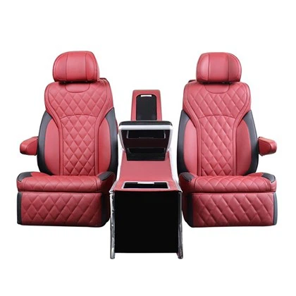 折りたたみテーブルトップ付きSUVレザーシート